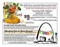 pesto feast flyer